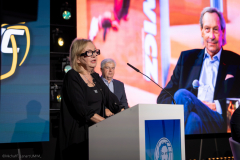 Anna Wójtowicz żona Tomasza Wójtowicza i prowadzący Marek Magiera