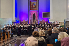 Chór IUBILAEUM podczas koncertu z okazji gali 25-lecia swojej działalności