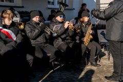 uroczystości odsłonięcia tablicy w Niedrzwicy Dużej