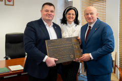 Od lewej: Wojciech Czerniec, Sabina Bober, Jarosław Stawiarski