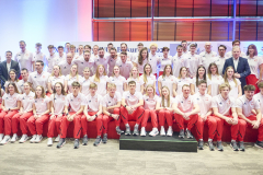 Drużyna polskiej reprezentacji na zawody XVII Zimowy EYOF Bakuriani 2025