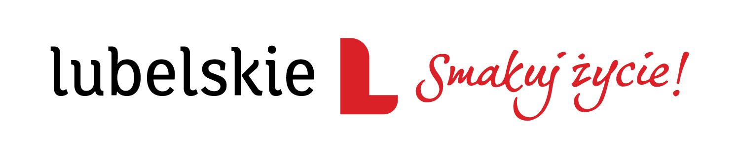 Logo Lubelskie Smakuj życie – Departament Promocji, Sportu i Turystyki