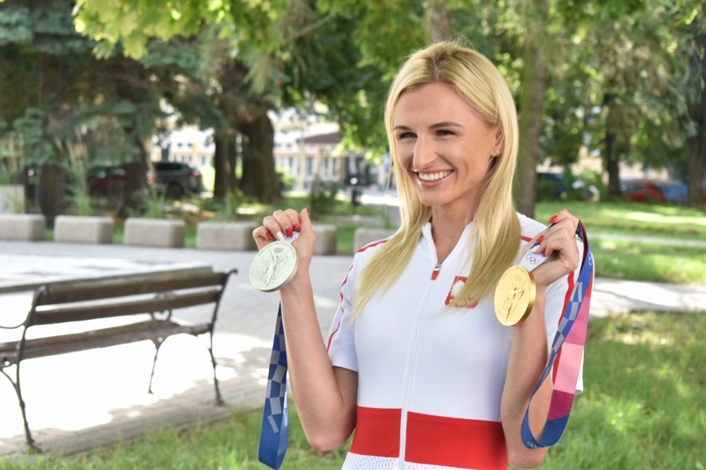 Małgorzata Hołub-Kowalik z medalami IO w Tokio