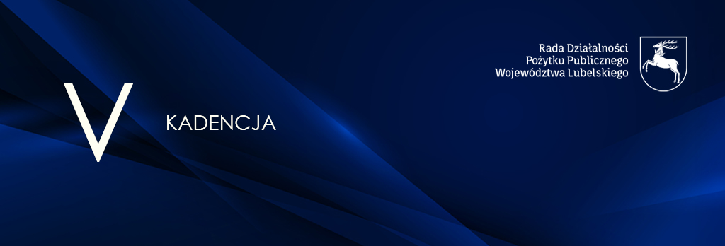 Baner z napisem V kadencja