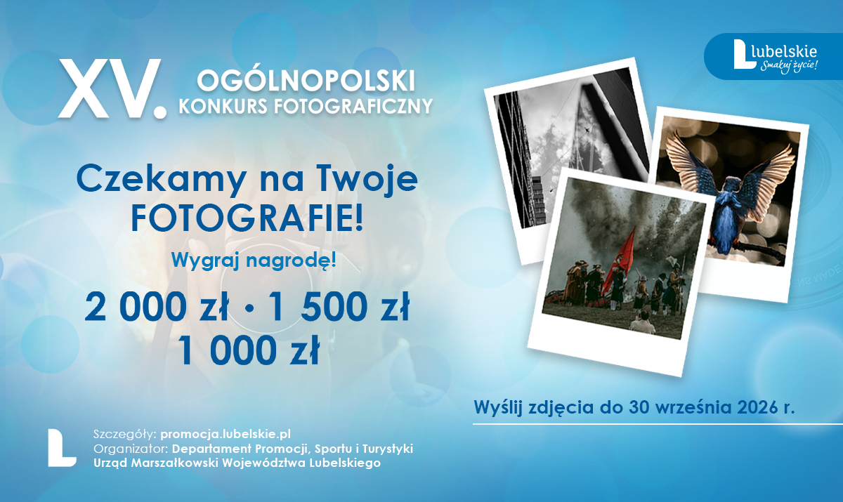 grafika do XV ogólnopolskiego konkursu fotograficznego